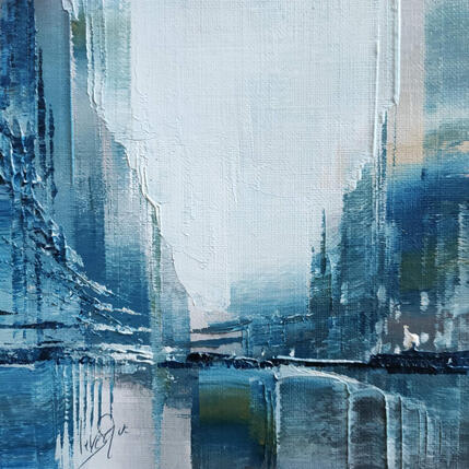 Painting On traverse ? by Levesque Emmanuelle | Painting  Oil