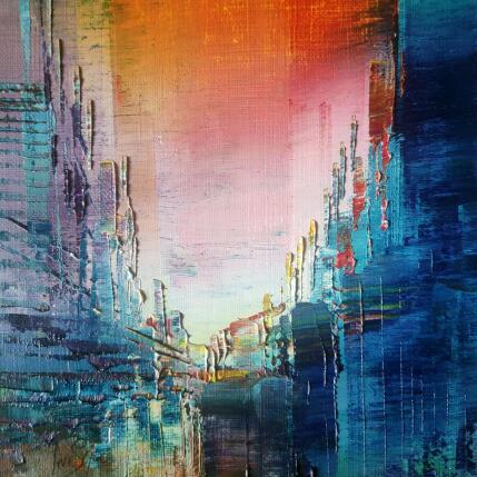 Painting Nuit tombante by Levesque Emmanuelle | Painting  Oil