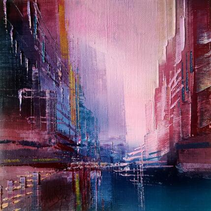 Painting Pink light by Levesque Emmanuelle | Painting  Oil