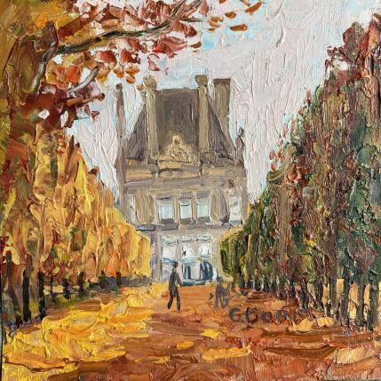 Gemälde Le jardin des Tuileries von Dontu Grigore | Gemälde