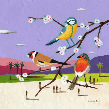 Pintura Printemps por Lionnet Pascal | Pintura