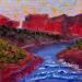 Painting F1 Rapids 202-21575-20260208-1 by O'Donnell Karen | Painting Impressionism Landscapes Oil