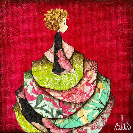 Pintura Léonie por Blais Delphine | Pintura