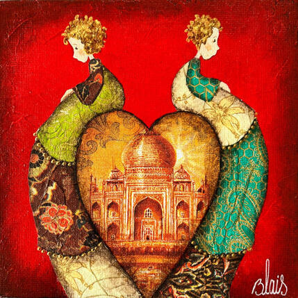 Pintura Anna et Gustave por Blais Delphine | Pintura