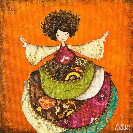 Pintura Antonia por Blais Delphine | Pintura