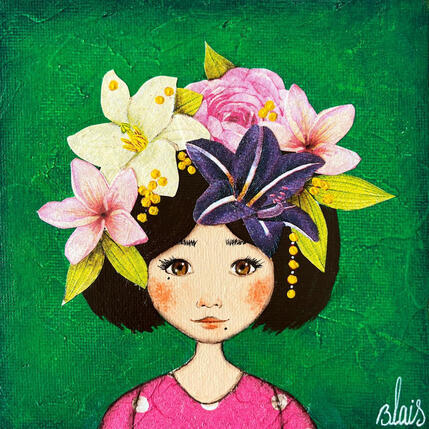 Pintura Lili por Blais Delphine | Pintura