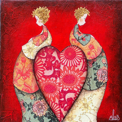 Pintura Lise et Victor por Blais Delphine | Pintura