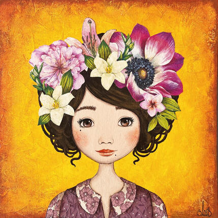 Painting Colette by Blais Delphine | Painting