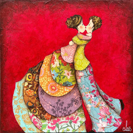 Pintura Edith et Octave por Blais Delphine | Pintura