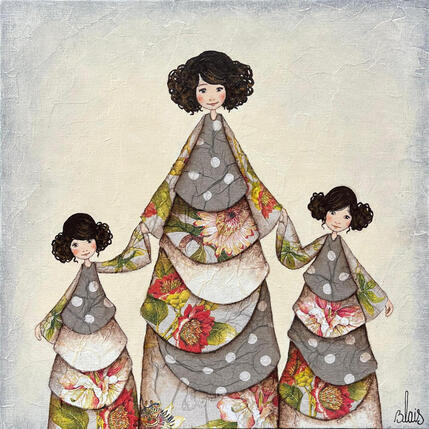 Pintura Complicité por Blais Delphine | Pintura