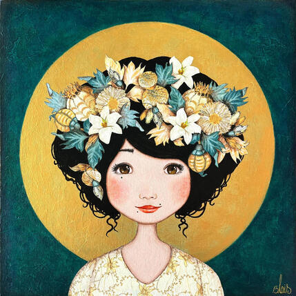 Painting Victoria by Blais Delphine | Painting