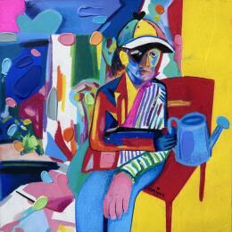 Pintura La campagne* por Crown* | Pintura