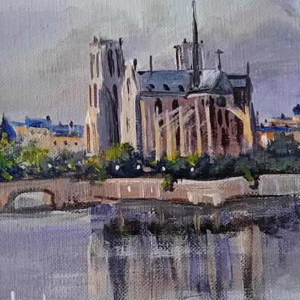 Pintura Notre Dame de Paris  por Degabriel Véronique | Pintura