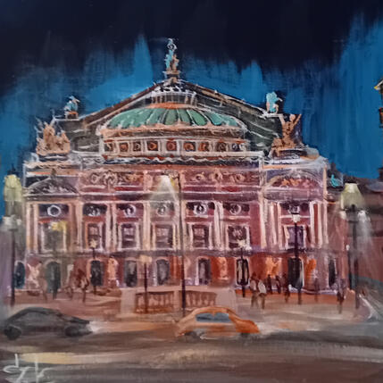 Pintura L'opéra Garnier à Paris  por Degabriel Véronique | Pintura