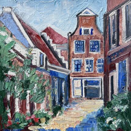 Painting Flowering Lane by Maja Anna Chris | Painting