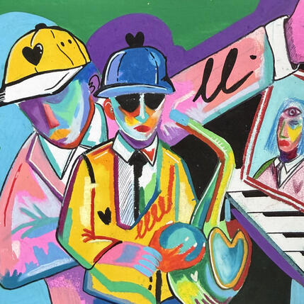 Gemälde Sérénade* von Crown* | Gemälde