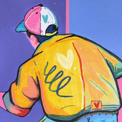 Gemälde La fuite* von Crown* | Gemälde