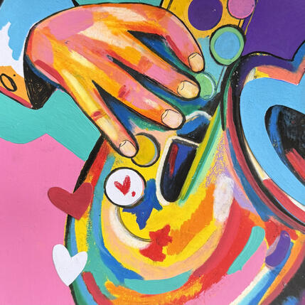 Gemälde Saxo* von Crown* | Gemälde