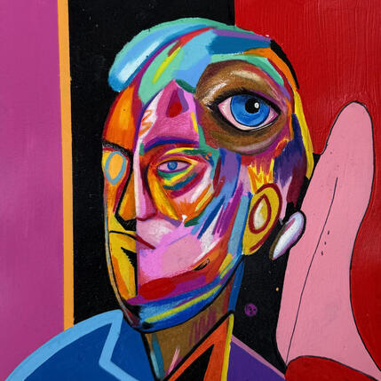 Gemälde Iris* von Crown* | Gemälde