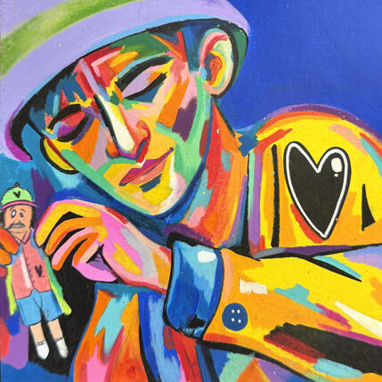 Gemälde Marionnette* von Crown* | Gemälde