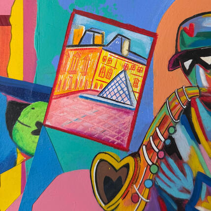 Gemälde Louvre s’éveille* von Crown* | Gemälde