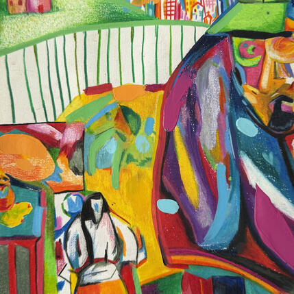 Gemälde Jungle urbaine* von Crown* | Gemälde