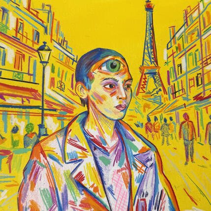 Gemälde Rue St Charles* von Crown* | Gemälde