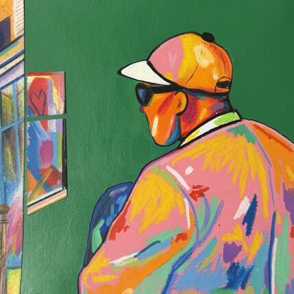 Gemälde L’observateur* von Crown* | Gemälde