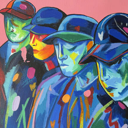 Gemälde Halo* von Crown* | Gemälde