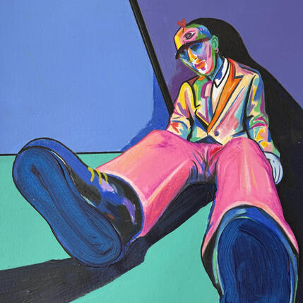 Gemälde Tomber amoureux* von Crown* | Gemälde