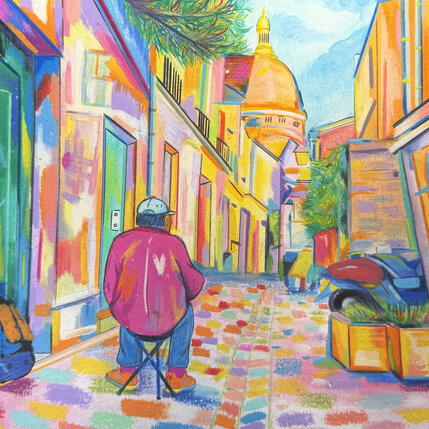 Gemälde Montmartre* von Crown* | Gemälde