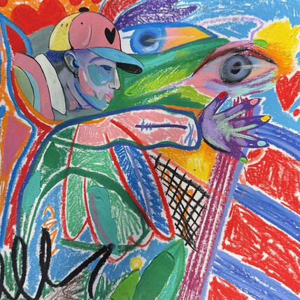 Gemälde Vertige* von Crown* | Gemälde