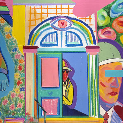 Gemälde Nouvelle étape* von Crown* | Gemälde