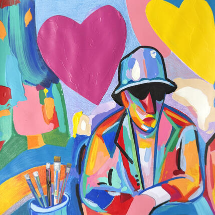 Gemälde Calme* von Crown* | Gemälde