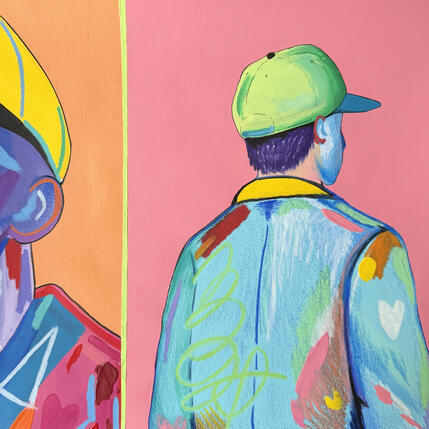 Gemälde Séparation* von Crown* | Gemälde