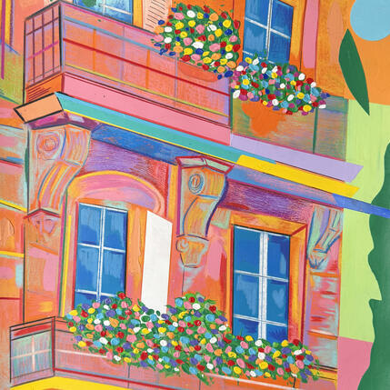 Gemälde Façade du 18e* von Crown* | Gemälde