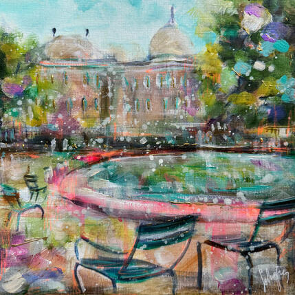 Painting Le coeur de Luxembourg by Solveiga | Painting