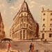 Painting Vue urbaine by De León Lévi Marcelo | Painting Figurative Urban Watercolor