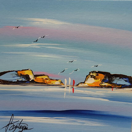 Gemälde Horizon et puissance von Fonteyne David | Gemälde Figurativ Acryl Pop-Ikonen