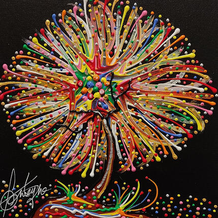 Gemälde Mon lumineux von Fonteyne David | Gemälde Figurativ Acryl Pop-Ikonen