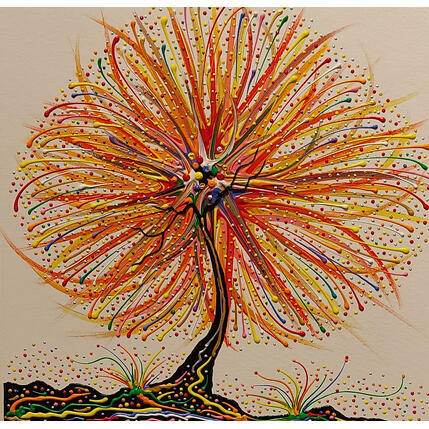 Peinture Une si belle journée par Fonteyne David | Tableau Figuratif Acrylique