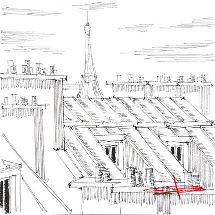 Painting A fleur de zinc by Bailly Kévin | Painting