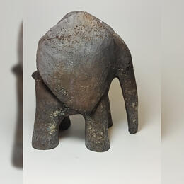 Sculpture Le Petit Éléphant  par Roche Clarisse | Sculpture