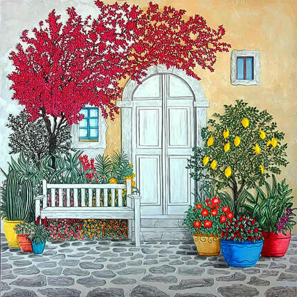 Pintura Douceur de Nice por Geiry | Pintura