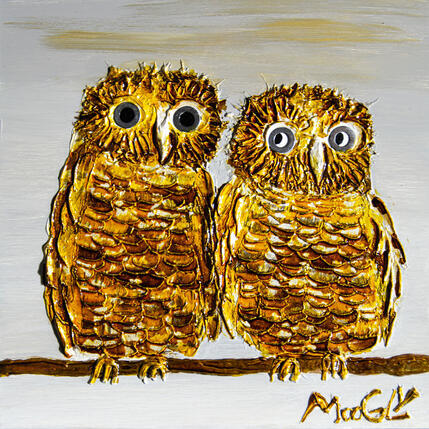 Painting Conseillus by Moogly | Painting Raw art Acrylic, Pigments, Resin Animals