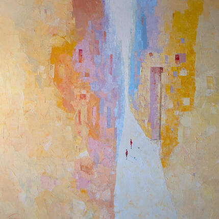 Painting Te voir illumine ma journée by Tomàs | Painting