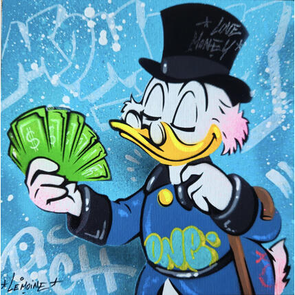 Peinture PICSOU par Lemoine Mael | Tableau Pop-art Acrylique, Graffiti Icones Pop