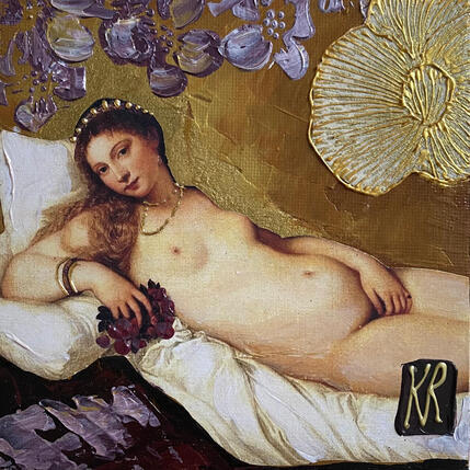 Painting Extatique  by Romanelli Karine | Painting