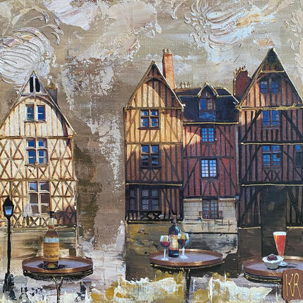 Painting Week-end à Tours 1  by Romanelli Karine | Painting