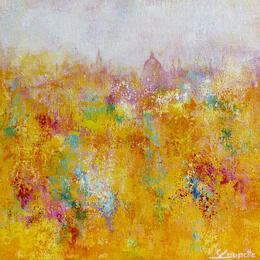 Painting Crazy Amsterdam by Coupette Steffi | Painting Figurative Acrylic Urban